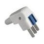 Solera 6828 Clavija bipolaire cuisine 25 A sortie latérale pour fours blanc
