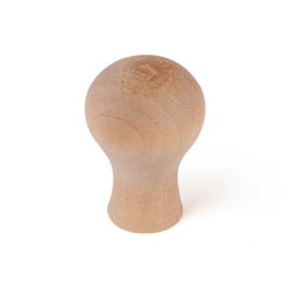 Rei Poignée de meuble modèle 273, Ø20 x 31 mm, en bois de hêtre brut