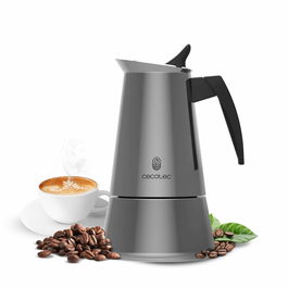 Cafetière Italienne Cecotec Piccolina 200 2 Tasses 100 ml Acier Acier inoxydable