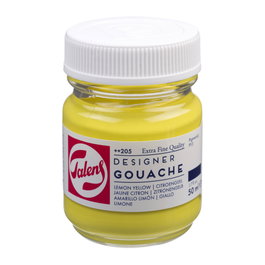 Talens Peinture Tempera Extra Fine Jaune Citron 50 ml