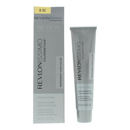 Revlon Revlonissimo Colorsmetique - Teinture permanente pour cheveux 8.32 Light Golden Pearl Blonde - 60 ml - Coloration dorée claire perle