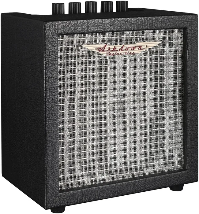 ASHWDOWN Studio-4 Combo Ampli Baisse Portable 3W avec Haut-Parleur 4 Pouces et Batterie Rechargeable