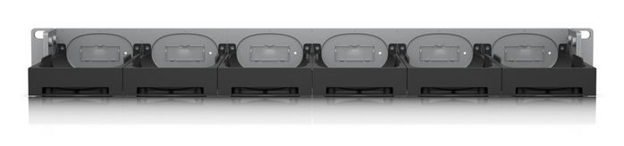 Ubiquiti AI Port Rack Mount 1U - Support de montage en rack en acier SGCC et polycarbonate pour 6 AI Ports