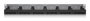 Ubiquiti AI Port Rack Mount 1U - Support de montage en rack en acier SGCC et polycarbonate pour 6 AI Ports