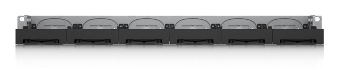Ubiquiti AI Port Rack Mount 1U - Support de montage en rack en acier SGCC et polycarbonate pour 6 AI Ports
