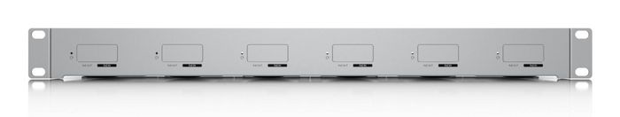 Ubiquiti AI Port Rack Mount 1U - Support de montage en rack en acier SGCC et polycarbonate pour 6 AI Ports