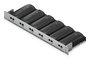 Ubiquiti AI Port Rack Mount 1U - Support de montage en rack en acier SGCC et polycarbonate pour 6 AI Ports