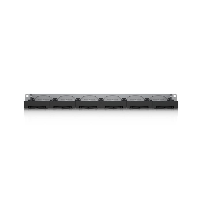 Ubiquiti AI Port Rack Mount 1U - Support de montage en rack en acier SGCC et polycarbonate pour 6 AI Ports