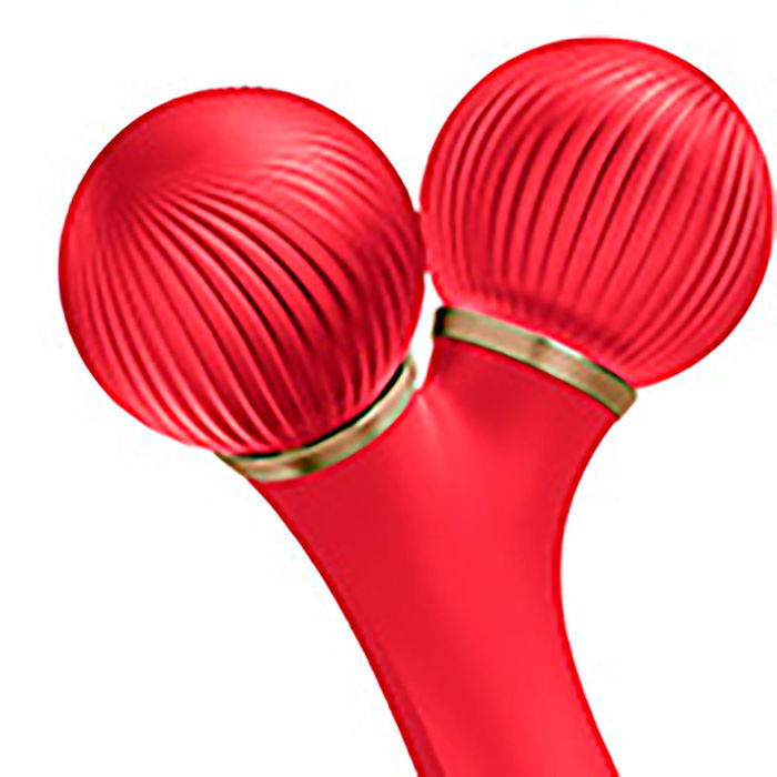 Geske Rouleau Facial Sonique 4 en 1 avec Application Intelligente SmartSonic Pulsation pour Raffermissement et Massage Guidé Personnalisé