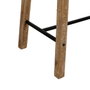 BigBuy Home Table Noir Naturel 110 x 60 x 110 cm