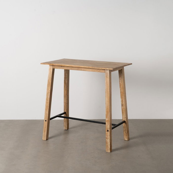 BigBuy Home Table Noir Naturel 110 x 60 x 110 cm BigBuy Home Table Noir Naturel 110 x 60 x 110 cm