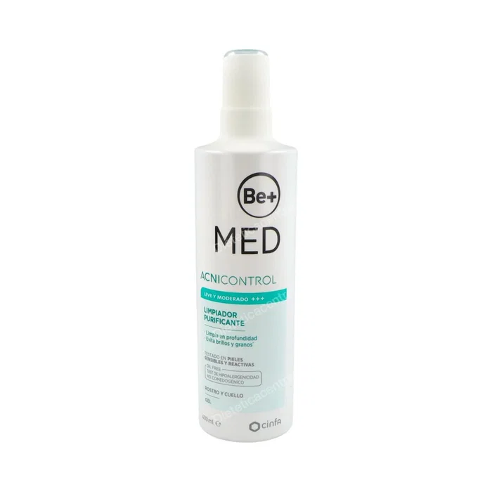 BE+ MED ACNICONTROL Nettoyant Purifiant 400 ml BE+ MED ACNICONTROL Nettoyant Purifiant 400 ml