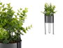 Ibergarden Plante Feuille Eucalyptus avec Base Métal Gris 14x40x14 cm (Set de 8)