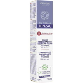 Jonzac Crème de Nuit Anti-Âge Riche 40 ml