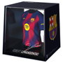 FANCOLLEX Figurine miniature Lewandowski FC Barcelona - 9.5cm - Vinyle, acrylique et plastique biodegradable