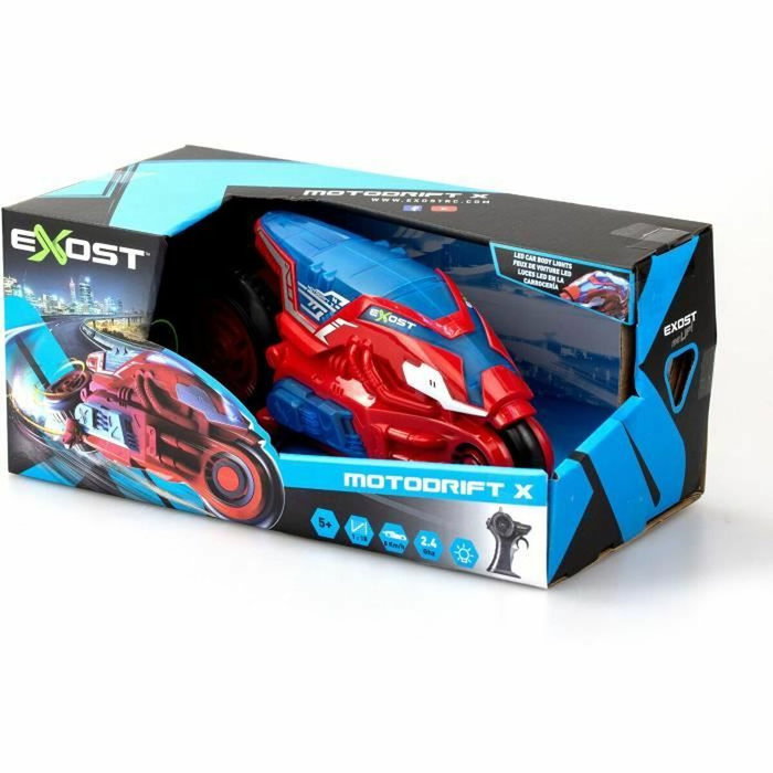 Silverlit Moto télécommandée MOTODRIFT X LED 24 GHz Rouge 23 cm
