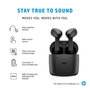 HP Écouteurs sans fil intra-auriculaires HP G2 - Réduction de bruit DSP, Bluetooth 5.0, étui de charge USB-C, résistance IPX4, avec embouts en silicone