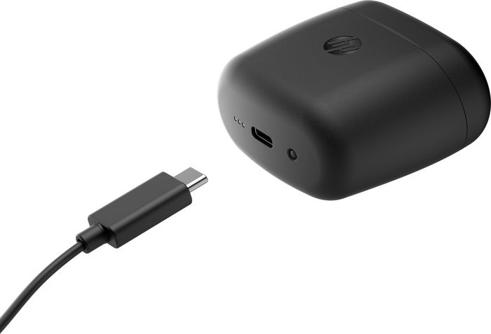 HP Écouteurs sans fil intra-auriculaires HP G2 - Réduction de bruit DSP, Bluetooth 5.0, étui de charge USB-C, résistance IPX4, avec embouts en silicone