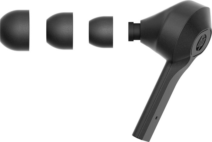 HP Écouteurs sans fil intra-auriculaires HP G2 - Réduction de bruit DSP, Bluetooth 5.0, étui de charge USB-C, résistance IPX4, avec embouts en silicone