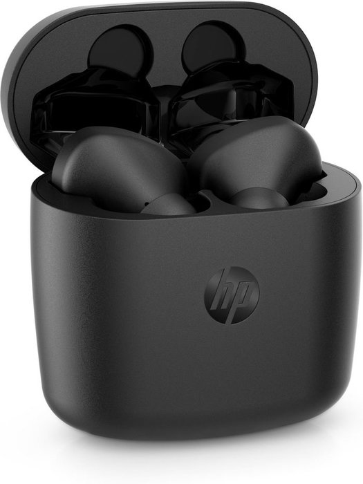 HP Écouteurs sans fil intra-auriculaires HP G2 - Réduction de bruit DSP, Bluetooth 5.0, étui de charge USB-C, résistance IPX4, avec embouts en silicone