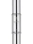 Pearl Quantz Brezza B525Re-Hc Flûte traversière argentée plateau ouvert pata do inclus