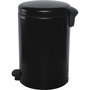Brabantia Newicon Poubelle à pédale 20,0 L noir mat