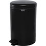 Brabantia Newicon Poubelle à pédale 20,0 L noir mat