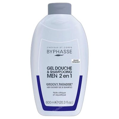 Byphasse Groovy Paradise Gel douche et shampooing 2 en 1 600 ml