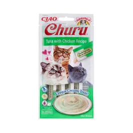 CHURU VET Snack Thon et Poulet 4 Sticks de 14g