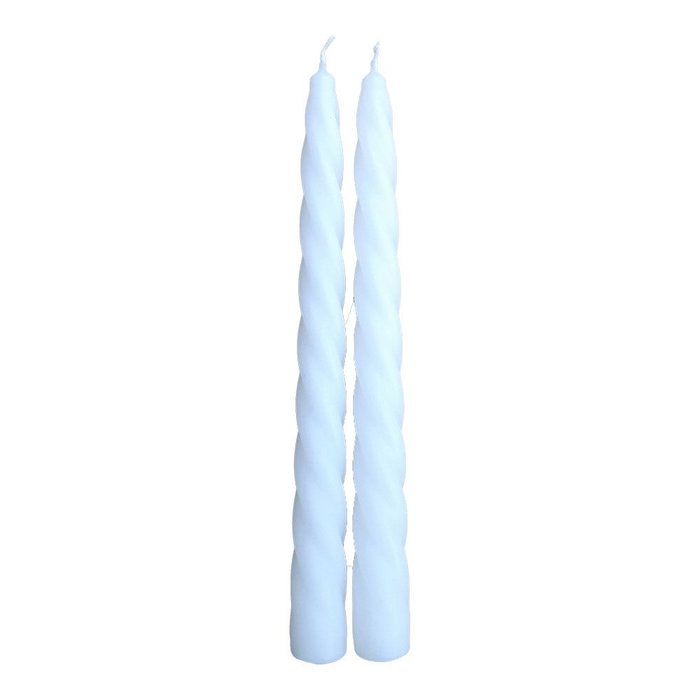 Magic Lights Pack de 2 bougies décoratives blanches Ø2 x 24 cm Magic Lights Pack de 2 bougies décoratives blanches Ø2 x 24 cm