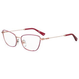 Moschino MOS575-LHF pour femme en métal rouge
