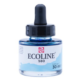 Ecoline Aquarelle Liquide Bleu Pastel 580, 30 ml