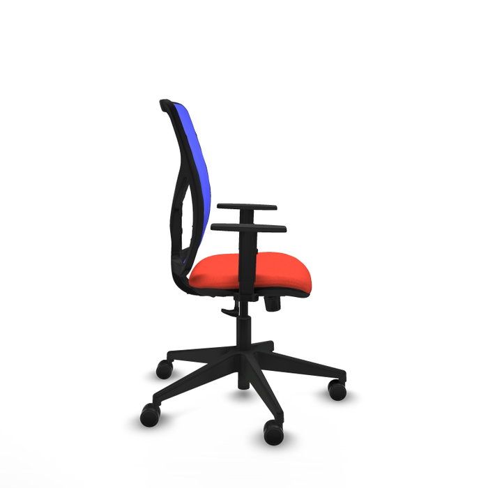 PIQUERAS Y CRESPO Chaise Motilla Synchro Orange foncé et Bleu