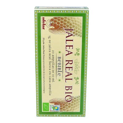 MIELAR Jalea Real BIO 20 ampoules MIELAR Jalea Real BIO 20 ampoules