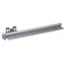 Emuca Porte cravates latéral extractible, Anodisé mat, Plastique et Aluminium.