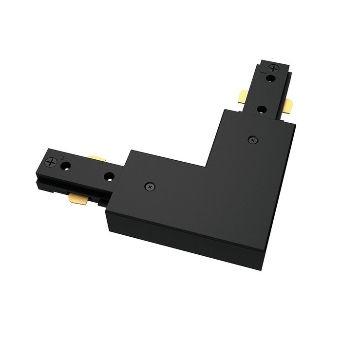 Philips Easylink Connecteur en L horaire noir 1800W 220-240V pour rail LED 3 fils Philips Easylink Connecteur en L horaire noir 1800W 220-240V pour rail LED 3 fils