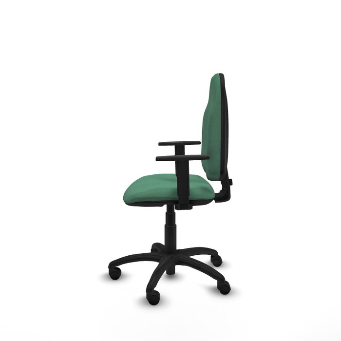 PIQUERAS Y CRESPO Chaise de bureau Algarra Vert émeraude