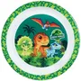Fun House - Set de vaisselle pour enfant Jurassic World, 6 pièces : assiette creuse, assiette plate, couverts, verre, gourde et boîte goûter