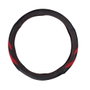 Dunlop Housse de volant en polyuréthane noire avec détails rouges antidesquamation Ø37-39 cm