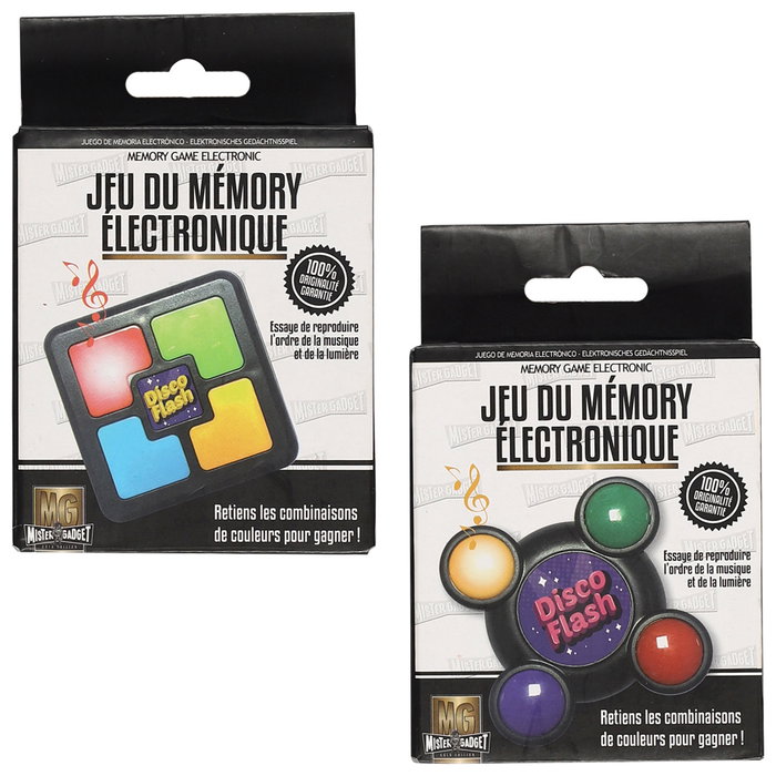 Mister Gadget Jeu de mémoire électronique