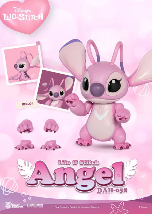 Disney figurine Dynamic Action Heroes 1/9 Angel (Lilo & Stitch) 16 cm