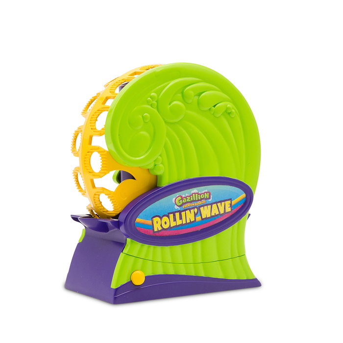 GAZILLION Rollin Wave Machine à bulles 36645 Gazillion Bubbles - Pour enfants dès 3 ans - Multilingue (FR, EN, DE, IT, PT, ES) GAZILLION Rollin Wave Machine à bulles 36645 Gazillion Bubbles - Pour enfants dès 3 ans - Multilingue (FR, EN, DE, IT, PT, ES)