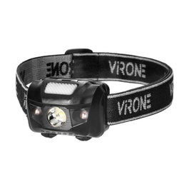 ORNO Lampe frontale LED avec 2 LED rouges 45º