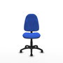 PIQUERAS Y CRESPO Chaise de bureau Algarra, tissu bleu