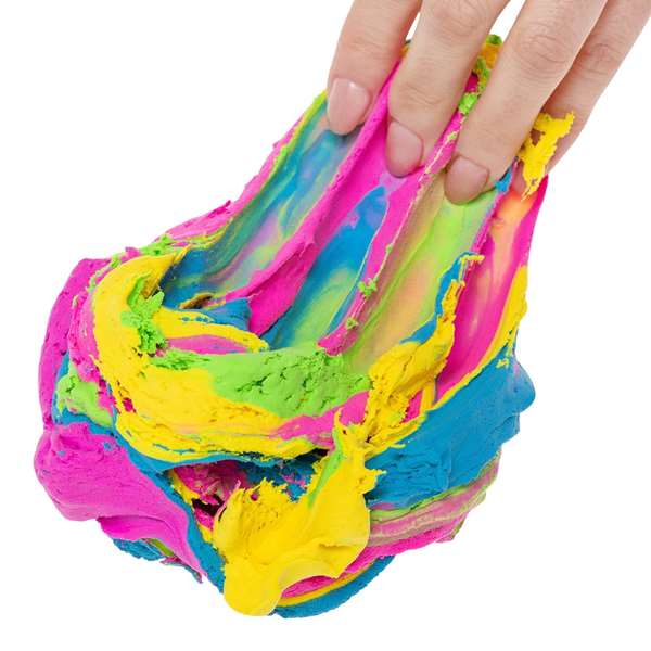 Bizak - Slime en cube arc-en-ciel, effet beurre, arôme barbe à papa - Cubo de slime rainbow cotton candy butter cloudz Bizak - Slime en cube arc-en-ciel, effet beurre, arôme barbe à papa - Cubo de slime rainbow cotton candy butter cloudz