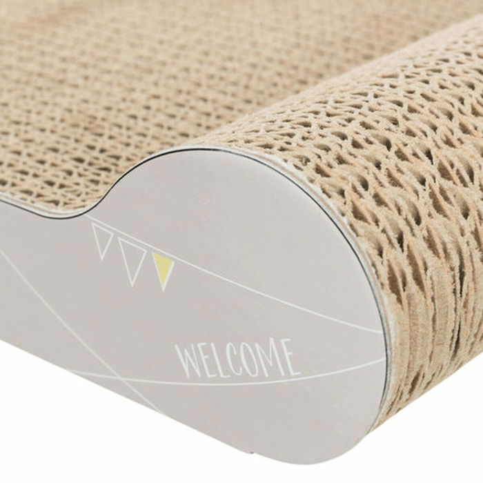 Grattoir pour Chats Trixie Gris clair 38 × 6 × 18 cm