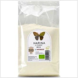 Naturcid Farine De Coco 300Gr - Biologique Riche En Fibres Et Protéines