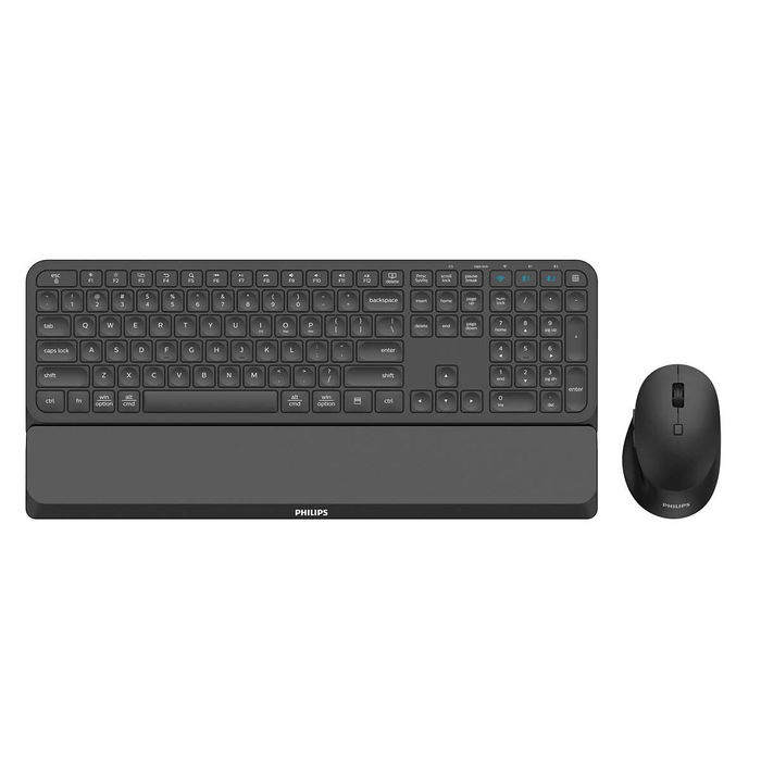 clavier et souris Philips SPT6607B/16 Noir