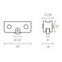 Roulement EDM 85470 CLL/104 rd18 Acier 45,2 x 15 mm (2 Unités)