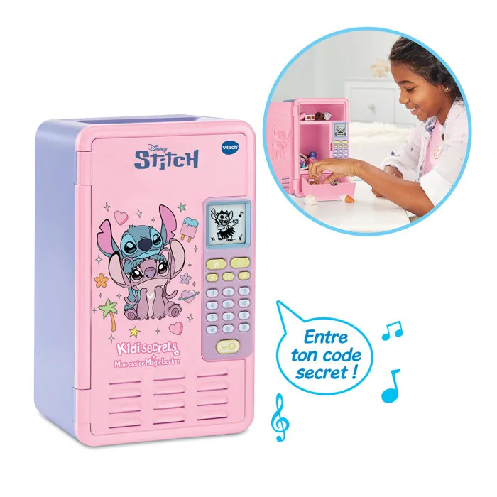 Vtech Stitch Kidisecrets Mon Casier Magic Locker Rose